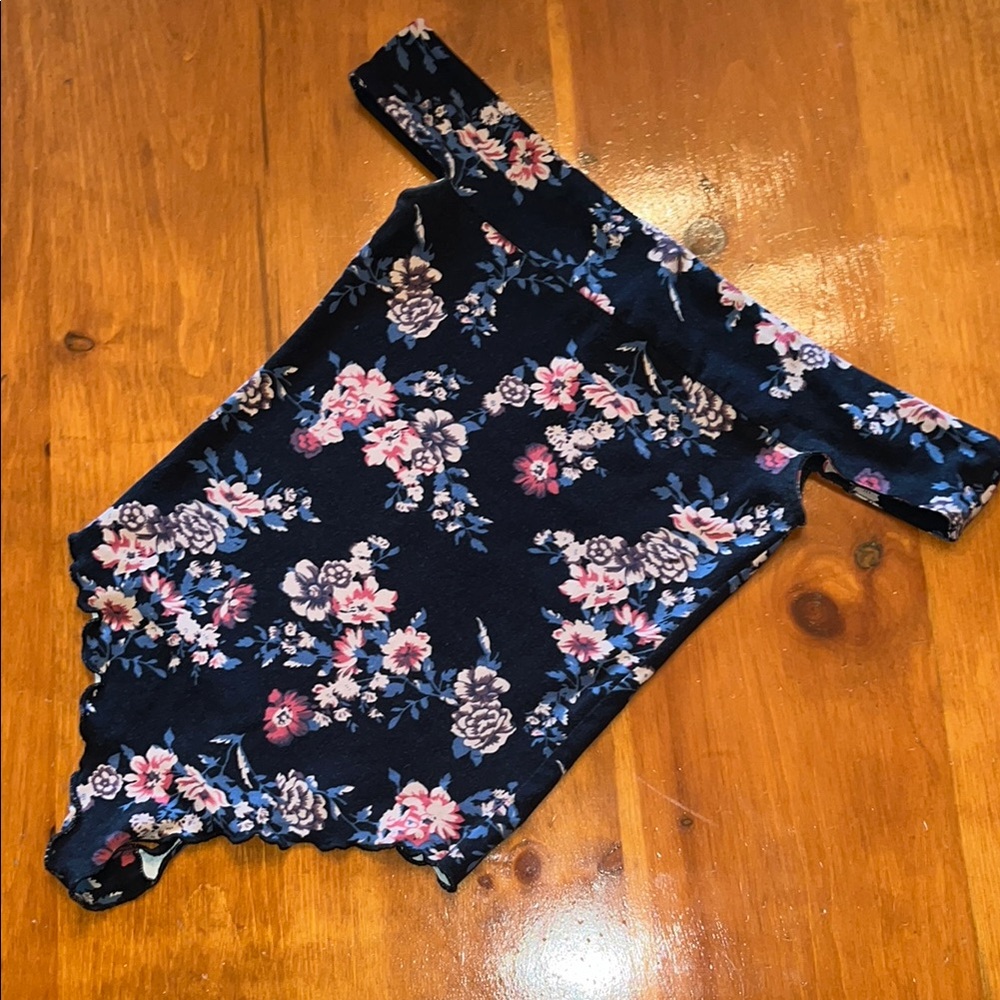 Free People floral bodysuit